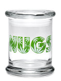Large Pop-Top Jar by 420 Science (Various Designs)