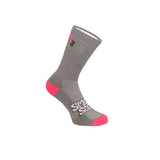 Smokey Ladder Gray Pink by Smokey Socks