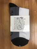 White/Black Ankle Socks by Grassroots (2 Pairs)