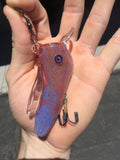 Purple-Red Fade Fishing Lure by MW Studios