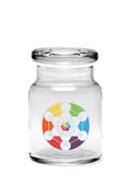 Small Pop-Top Jar by 420 Science (Various Designs)