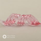 Pink Lollypop by Trautman Art Glass
