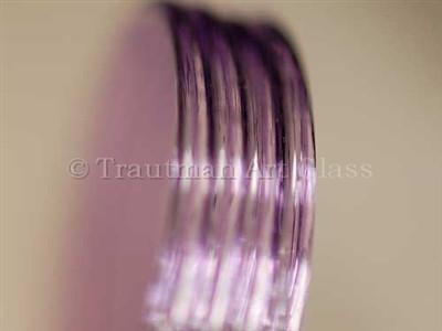 Purple Lollypop By Trautman Art Glass