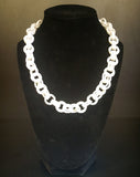 White Necklace Chain by Szabo