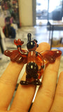 Winged Glasstronaut Pendant by Hensley