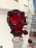 Red Elvis Skull by Drakken