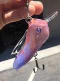 Purple-Red Fade Fishing Lure by MW Studios