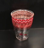 Red Wrap and Rake Drink Set with Ice Bucket by Ed Wolfe