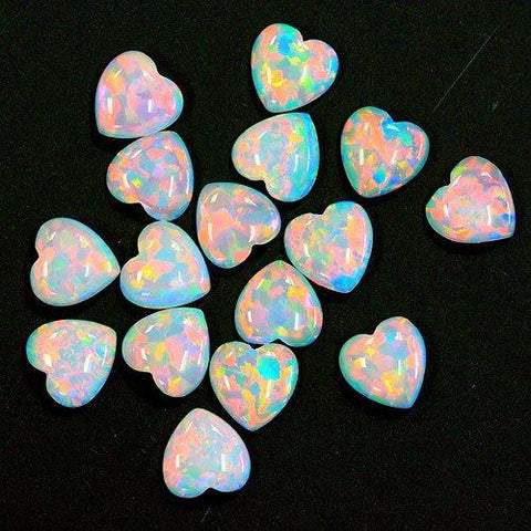 White Opal Hearts by Profound